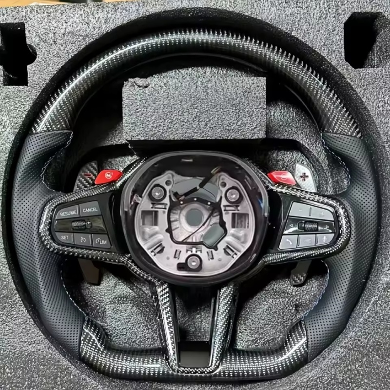 Interior Design Styles - Volante de Carro em Fibra de