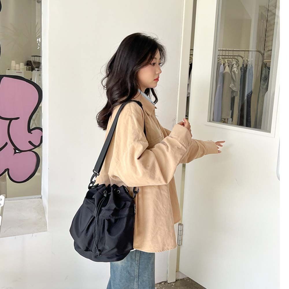 Interior Design Korean Style - Bolsa Transversal de Nylon Estilo Coreano