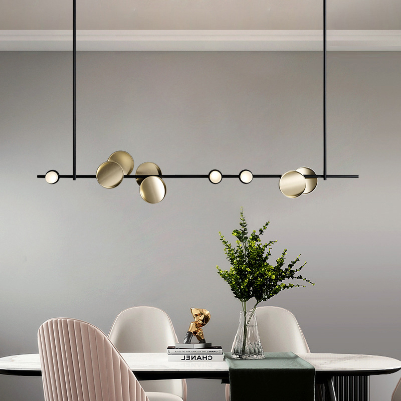 Interior Design Kitchen And Living Room - Moderno e minimalista decoração lustre de