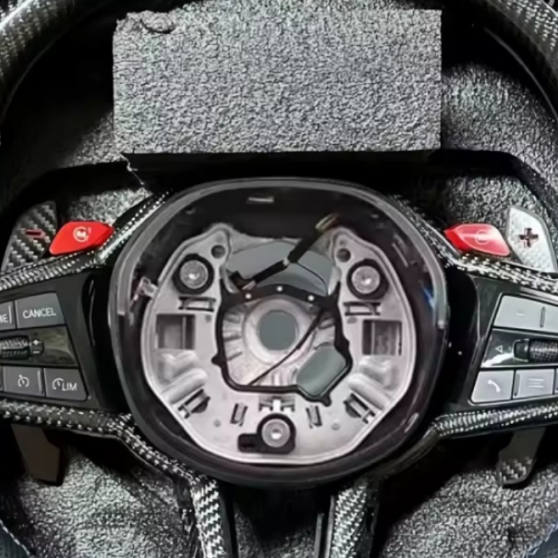 Volante de Carro em Fibra de C - Interior Design Styles avaliação e preço