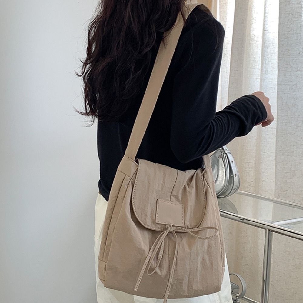 Bolsa Transversal de Nylon com - Interior Design Korean Style avaliação e preço