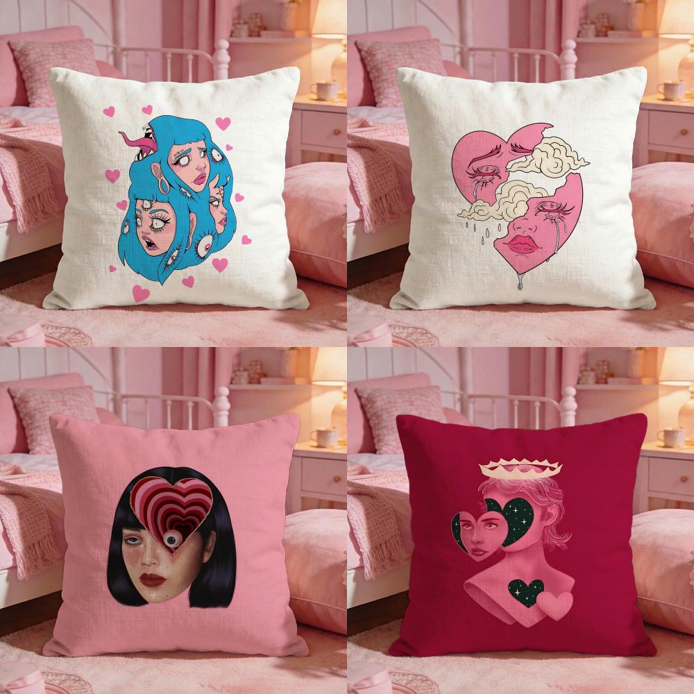 Capa de Almofada Gráfica Heart - Interior Design Um avaliação e preço