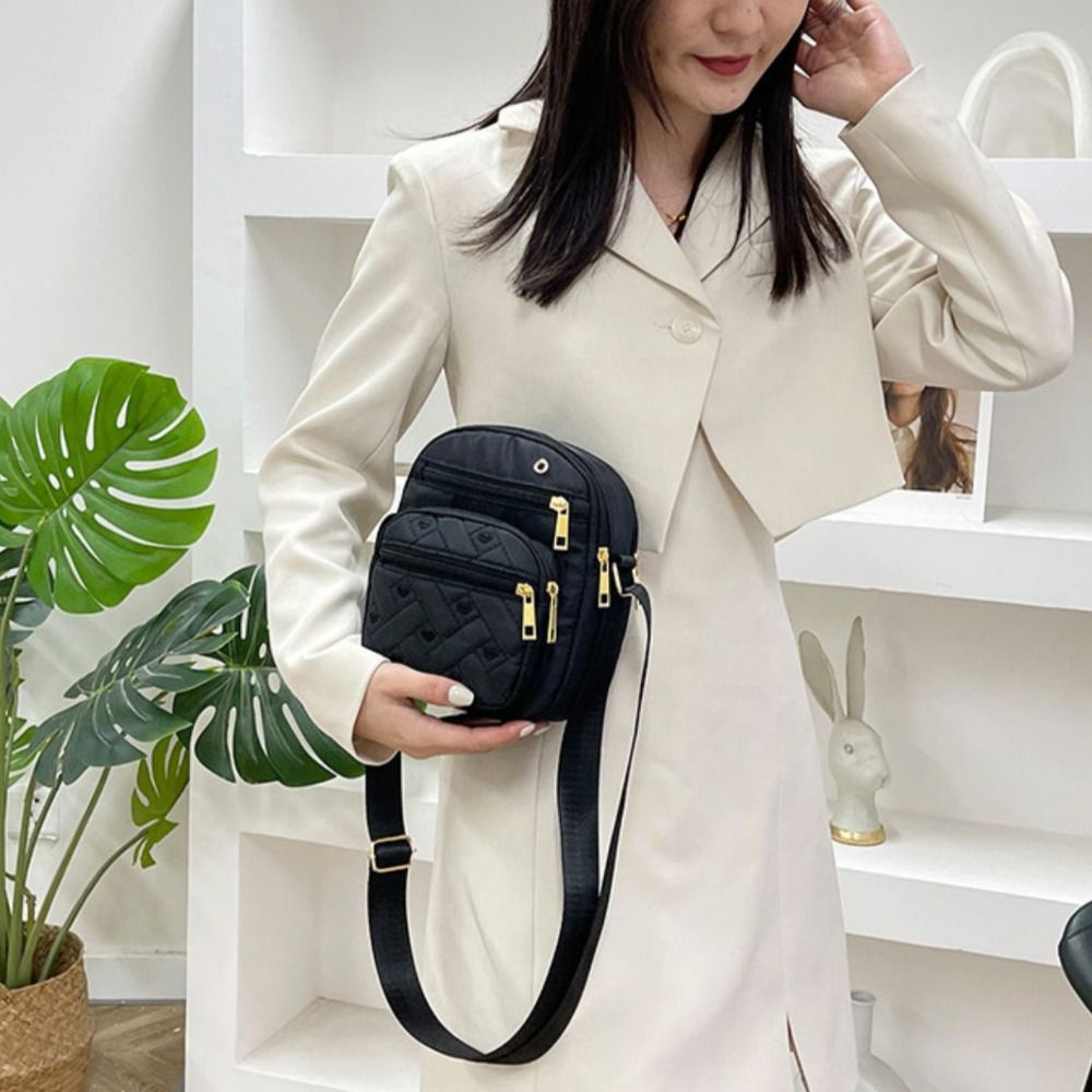 Bolsa transversal portátil com - Interior Design Korean Style avaliação e preço