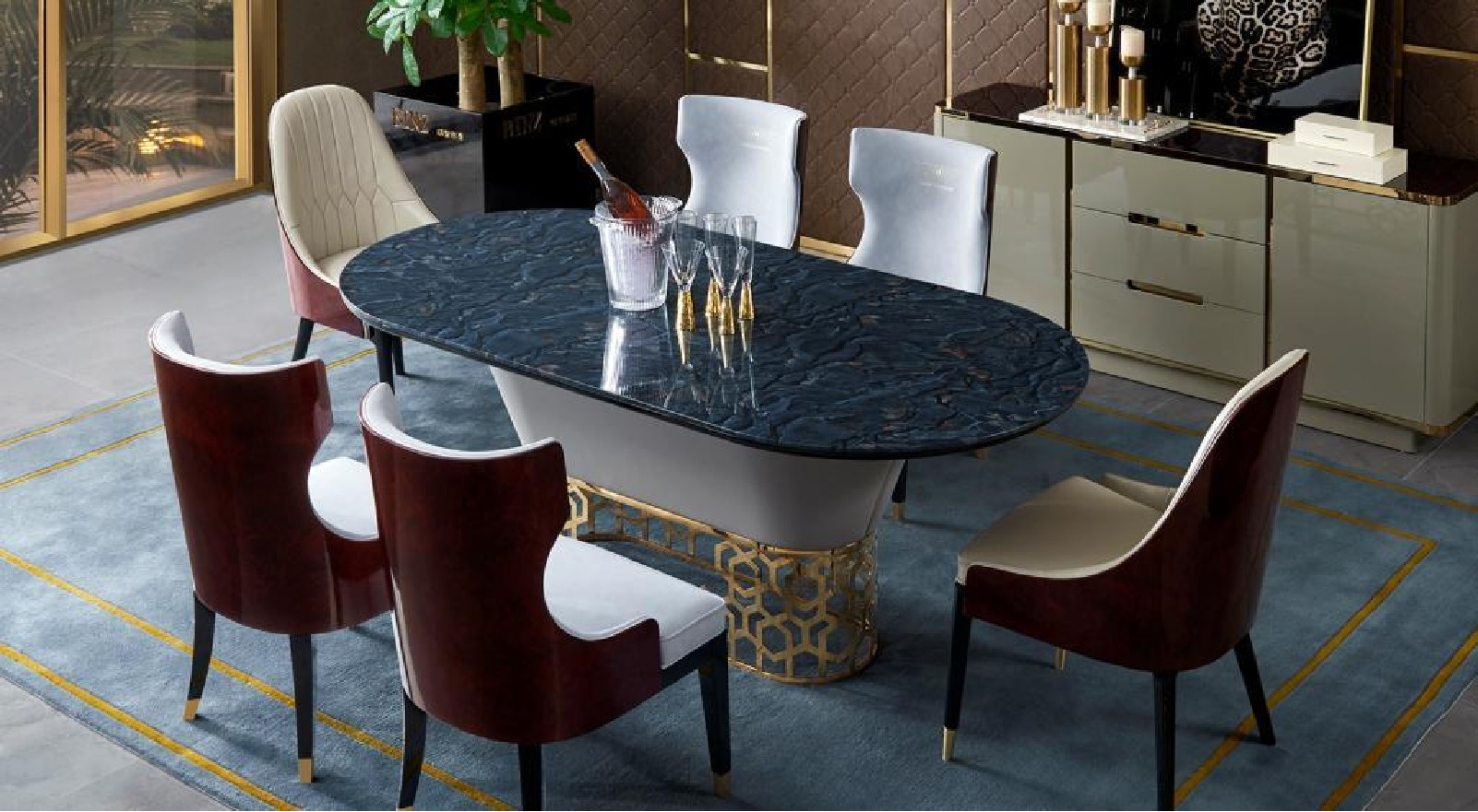 3D Render Interior Home Design - Interior Design Kitchen And Living Room avaliação e preço