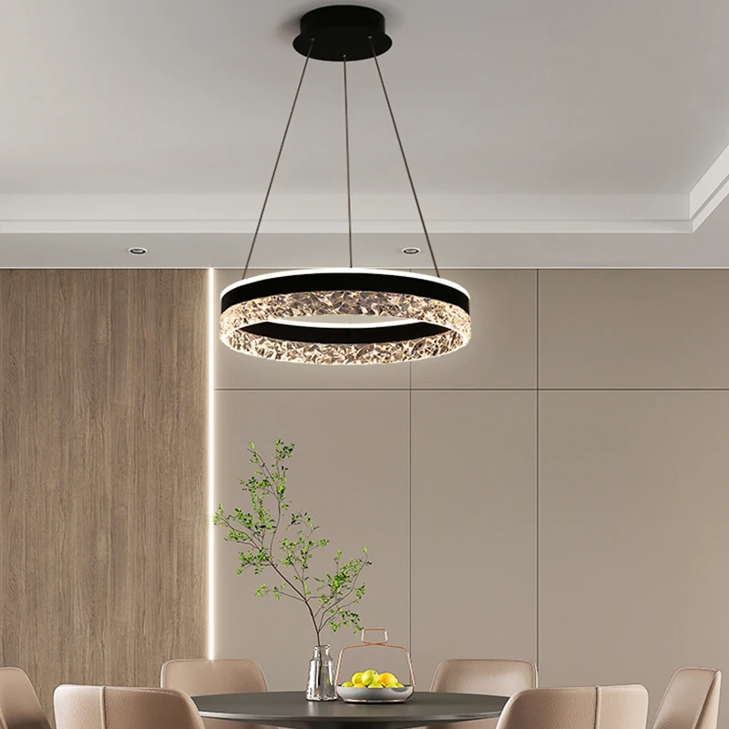 Luxo moderno cristal led pinge - Interior Design Kitchen And Living Room avaliação e preço