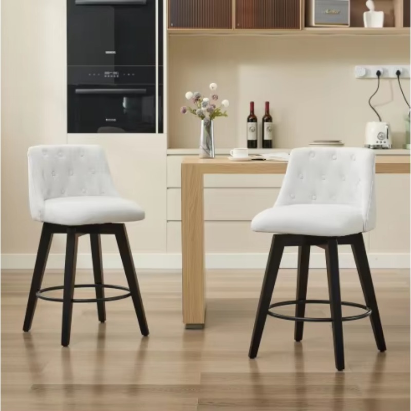 Banqueta de bar em tecido esti - Interior Design Kitchen And Living Room avaliação e preço